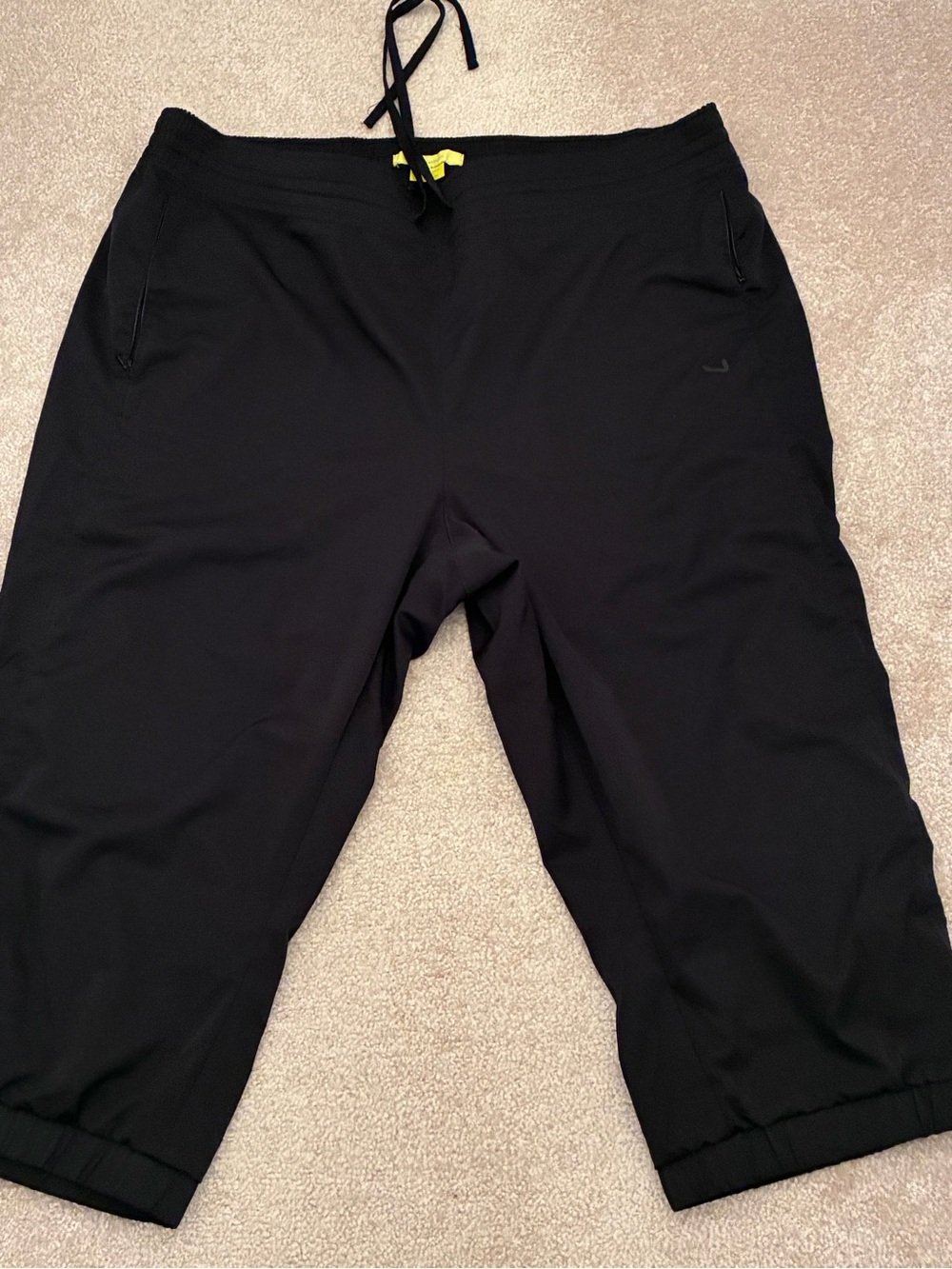 Nola Black Track Jogger Pants